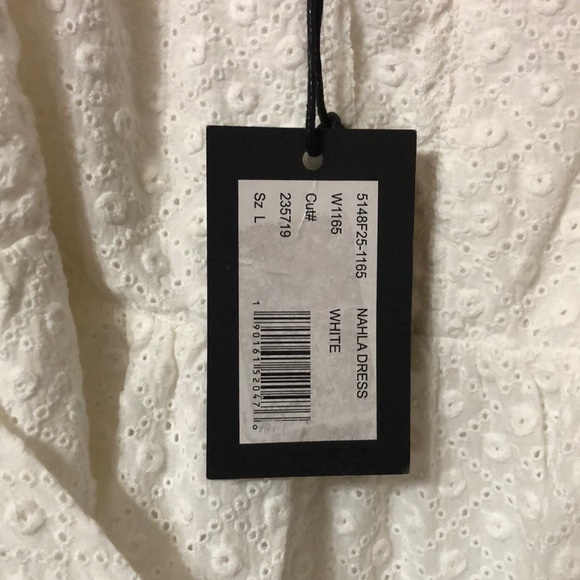 PAIGE Nahla Ruffle Eyelet Dress - Picture 9 of 13